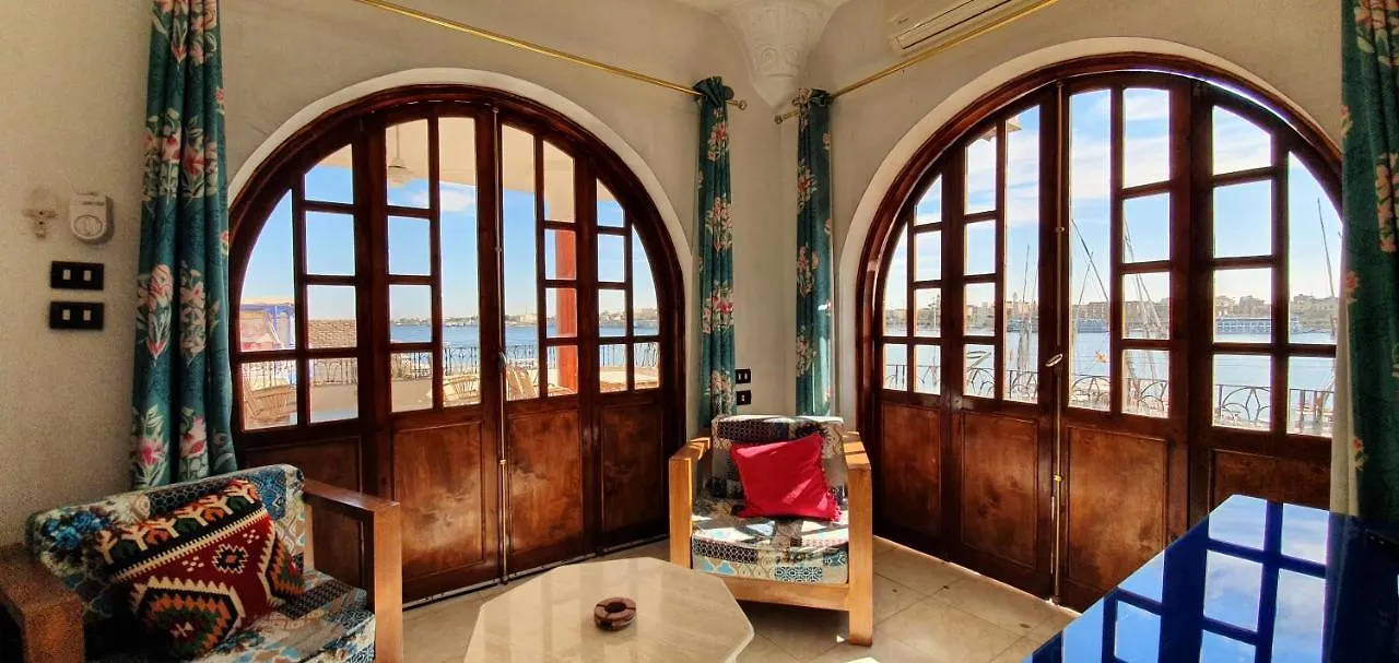 Apartament Nile View Panoramique And Garden West Bank Luksor