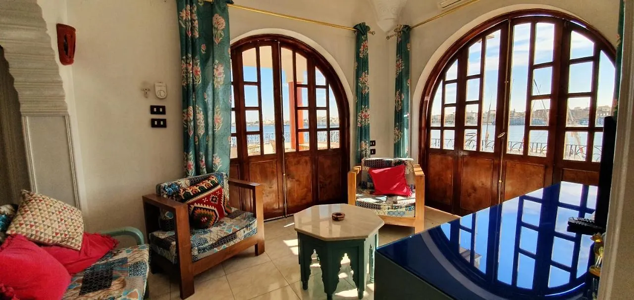 Apartament Nile View Panoramique And Garden West Bank Luksor