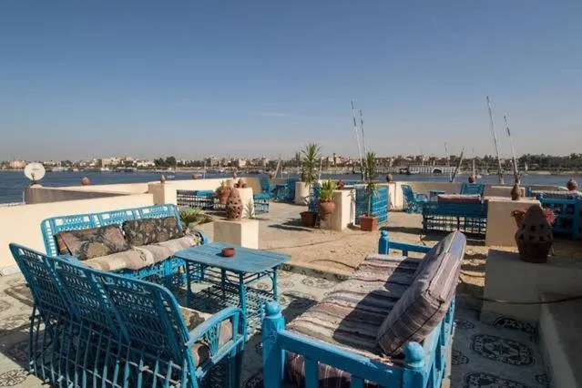 Nile View Panoramique And Garden West Bank Apartment Luxor